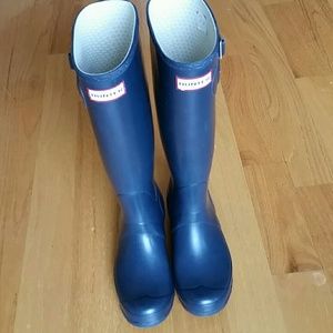 Hunter rain boots